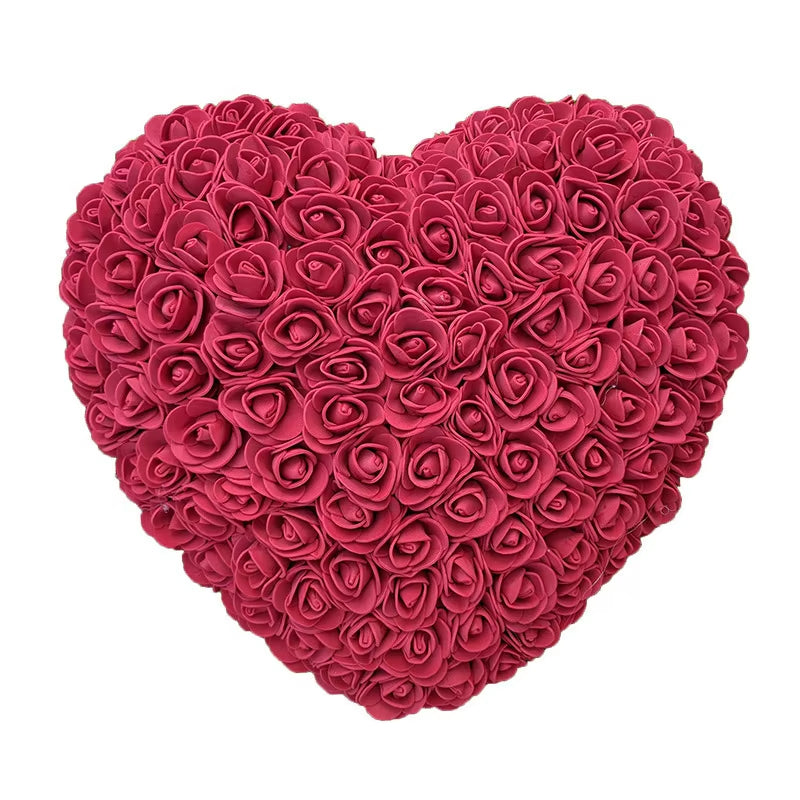 18Cm Red Rose Heart Mold DIY Gifts for Valentine'S Day/Wedding Girls Birthday Decorations